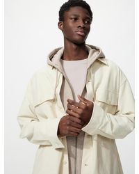 Uniqlo - Jersey Oversized Overshirt - Lyst