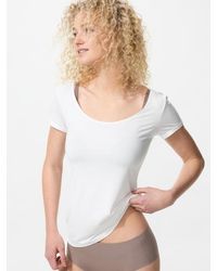 Uniqlo - Airism Scoop Neck T-Shirt - Lyst