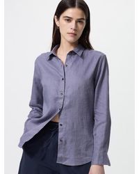Uniqlo - 100% Premium Linen Shirt - Lyst