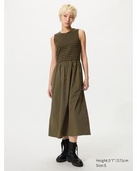 Uniqlo - Combination Dress (Sleeveless) - Lyst