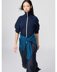Uniqlo - Milano Ribbed Full-Zip Cardigan - Lyst