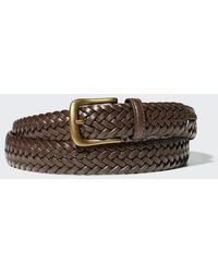 Uniqlo - Leather Mesh Belt - Lyst