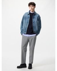 Uniqlo - Smart Ankle Trousers (Patterned) - Lyst