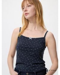 Uniqlo - Soft Modal Camisole (Heart) - Lyst