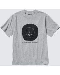 Uniqlo - Baumwolle ut archive ny pop art bedrucktes t-shirt (jean-michel basquiat) - Lyst