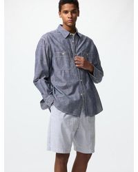 Uniqlo - Easy Stretch Shorts (Seersucker) - Lyst