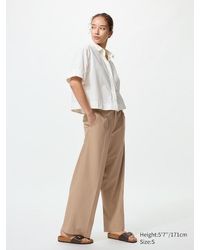 Uniqlo - Pantalón Smart Ancho - Lyst