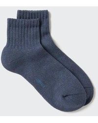 Uniqlo - Heattech Half Socks (Pile) - Lyst