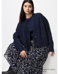 Uniqlo - Cardigan Filato Soffice Taglio Corto - Lyst