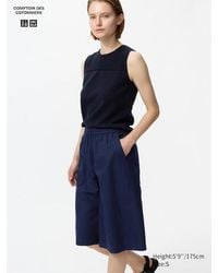 Uniqlo - Linen Blend Culottes - Lyst