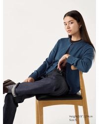 Uniqlo - 100 Merinowolle Strickjacke - Lyst
