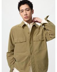 Uniqlo - Jersey Oversized Overshirt - Lyst