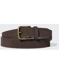 Uniqlo - Suede Belt - Lyst