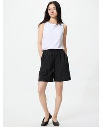 Uniqlo - Linen Blend Easy Shorts - Lyst
