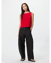 Uniqlo - Jersey Barrel Leg Trousers - Lyst
