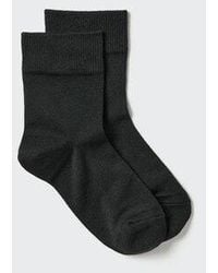 Uniqlo - Heattech Socks (Crew Relax) - Lyst