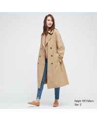 Uniqlo Gabardina Oversized - Neutro