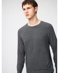 Uniqlo - Heattech Extra Warm Cashmere Blend Crew Neck T-Shirt (Long Sleeve) - Lyst