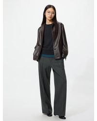 Uniqlo - Brushed Jersey Wide Trousers (Longer) - Lyst