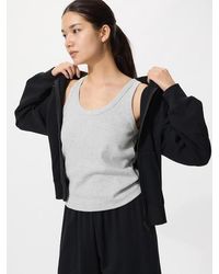 Uniqlo - Soft Ribbed Vest Top - Lyst
