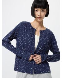 Uniqlo - Pointelle Cardigan (Hearts) - Lyst