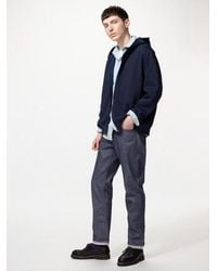 Uniqlo - Selvedge Slim Straight Jeans - Lyst