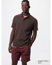 Uniqlo - Airism Polo Piqué Algodón - Lyst