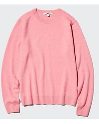 Uniqlo - 100% Cashmere Crew Neck Jumper - Lyst