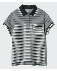 Uniqlo - Mini Poloshirt (Gestreept) - Lyst