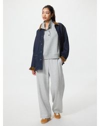 Uniqlo - Warm Pile Lined Sweat Wide Trousers - Lyst