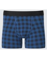 Uniqlo - Cotton Boxer Briefs (Checked) - Lyst
