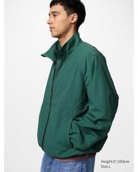 Uniqlo - Windproof Stand Collar Blouson - Lyst