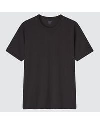 Uniqlo - AIRism Camiseta Algodón Cuello Redondo - Lyst