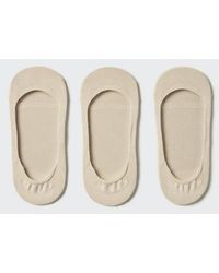 Uniqlo - No-Show Socks (Low Cut, 3 Pairs) - Lyst