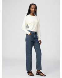 Uniqlo - High Rise Regular Jeans - Lyst