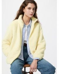 Uniqlo - Fluffy Yarn Fleece Full-Zip Jacket - Lyst