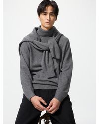 Uniqlo - 100% Cashmere Turtleneck Jumper - Lyst