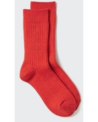 Uniqlo - Heattech Socks (Ribbed) - Lyst