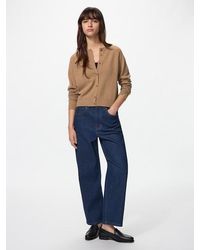 Uniqlo - High Rise Straight Jeans - Lyst