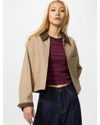 Uniqlo - Zip-Up Short Jacket - Lyst