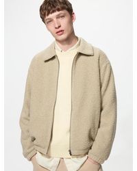 Uniqlo - Pile Lined Fleece Blouson - Lyst