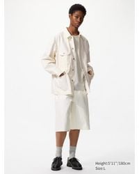 Uniqlo - Wijde Jeans Short - Lyst