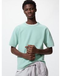 Uniqlo - Washable Milano Ribbed Knitted T-Shirt - Lyst