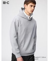 Uniqlo - Sweat Oversized Pullover Hoodie - Lyst