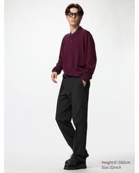 Uniqlo - Smart 2-Way Stretch Trousers - Lyst