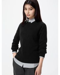 Uniqlo - 100% Cashmere Crew Neck Jumper - Lyst
