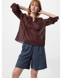 Uniqlo - Linen Blend Easy Shorts - Lyst