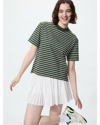 Uniqlo - Airism Cotton T-Shirt (Striped) - Lyst