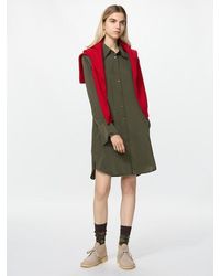 Uniqlo - Shirt Dress - Lyst