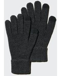 Uniqlo - Heattech Knit Gloves - Lyst